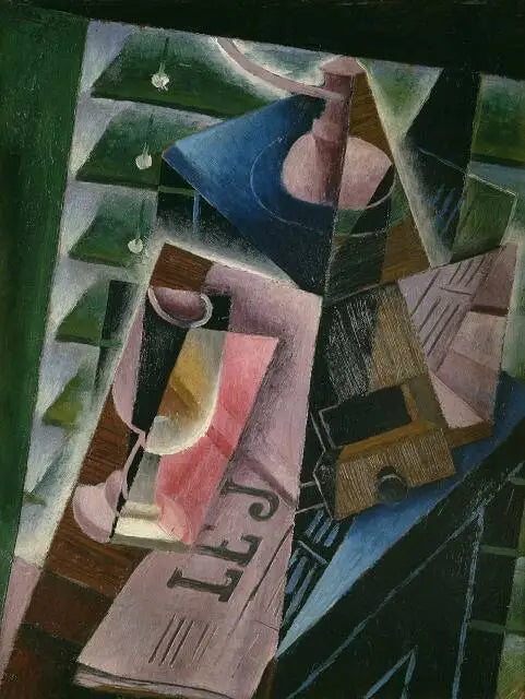 Macinacaffè e bicchiere - Juan Gris