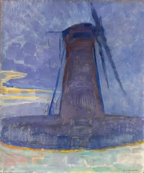 Mulino a Domburg - Piet Mondrian