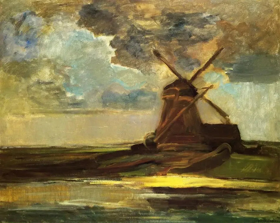 Mulino a vento al Gein - Piet Mondrian