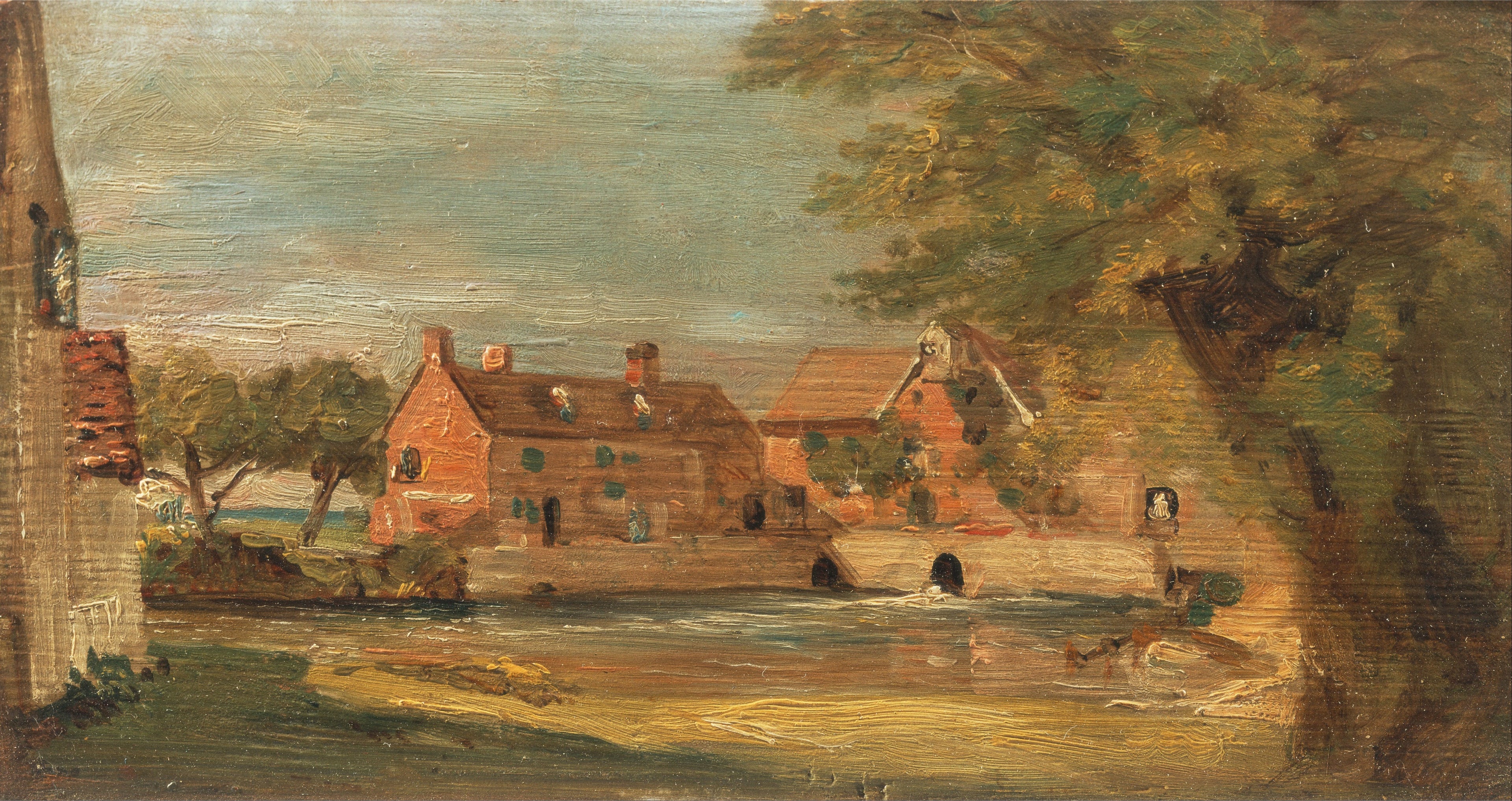 Moulin de Flatford - John Constable - Alpha Reproduction