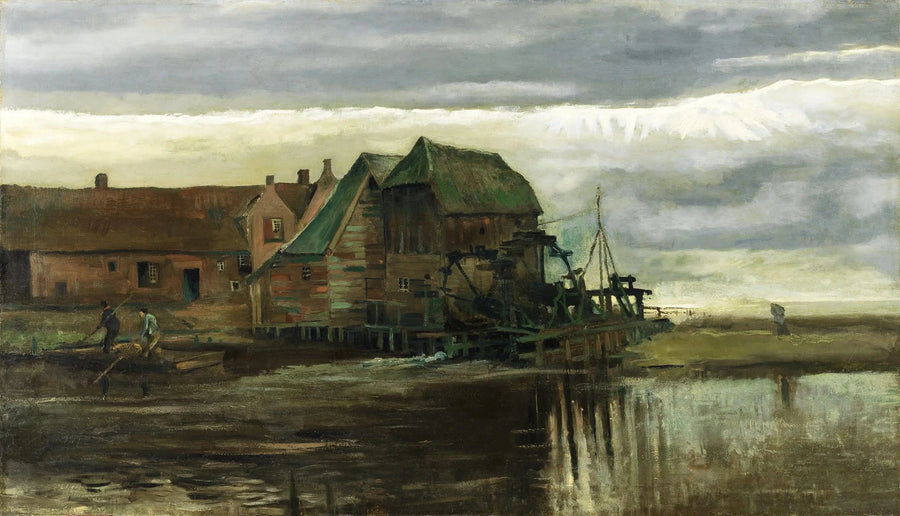 Mulino ad acqua a Gennep - Vincent van Gogh