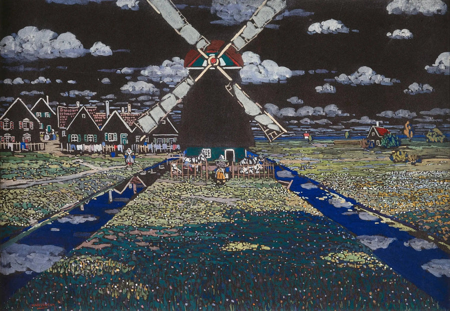 Mulino in Olanda - Vassily Kandinsky