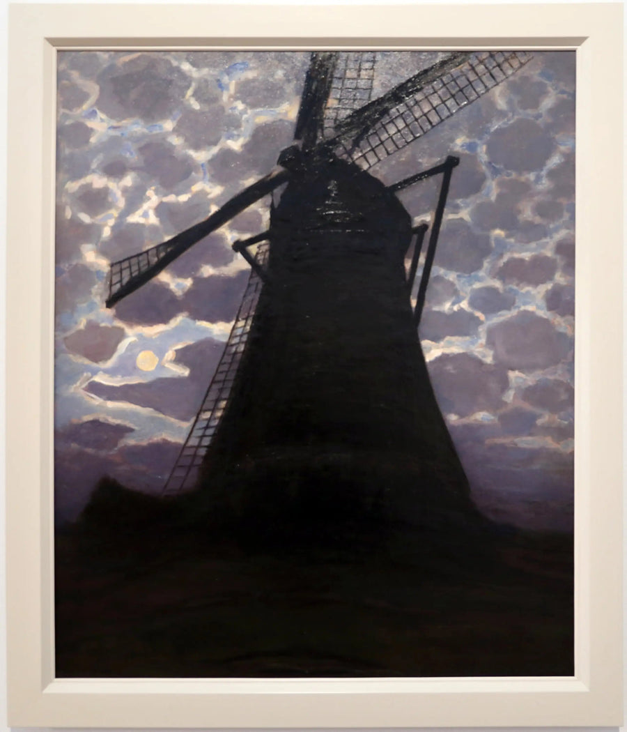 Mulino di sera - Piet Mondrian
