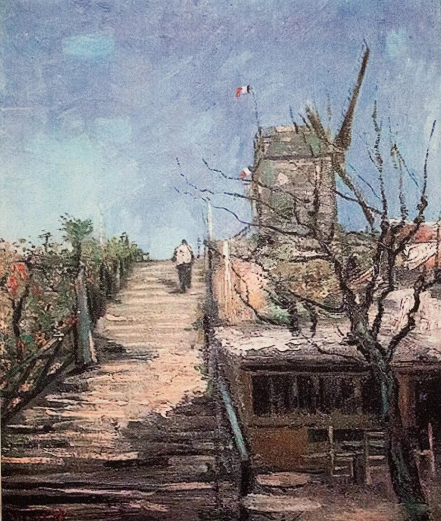 Mulino a vento di Montmartre - Vincent van Gogh