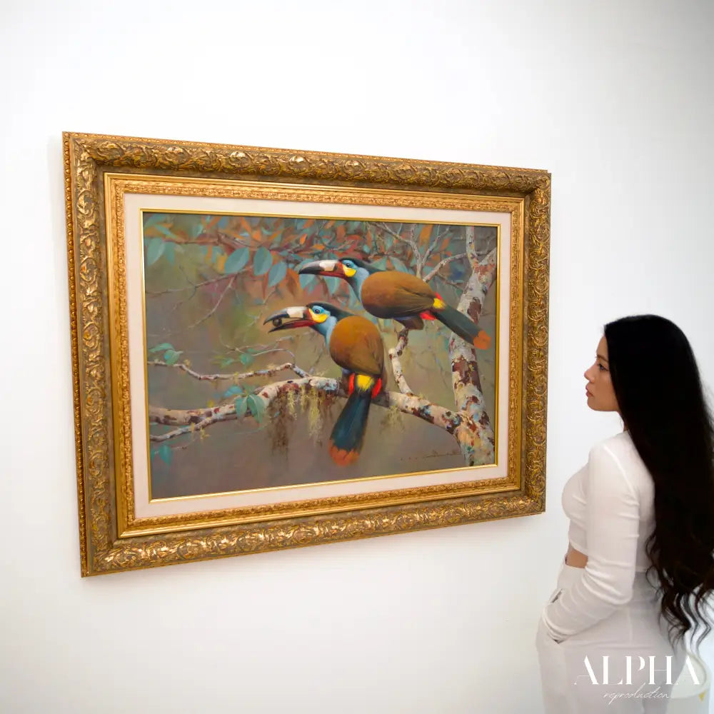 Mountain Toucan – Somchai | 60 x 90 cm Reproductions de tableaux à la peinture à l’huile