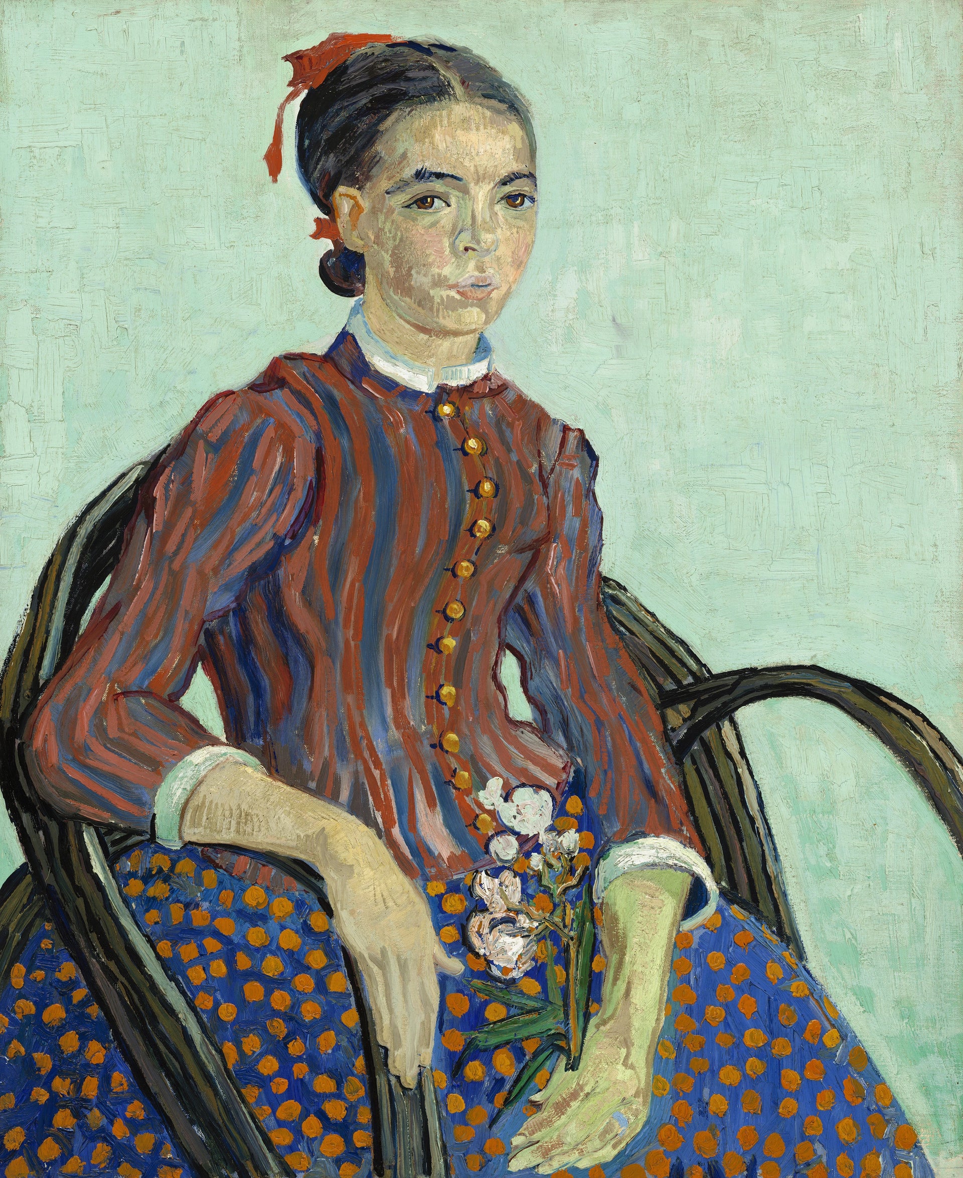 La Mousmé F431 de Vincent van Gogh, National Gallery of Art Washington