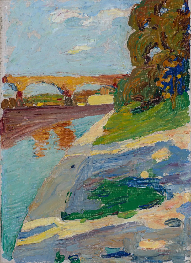 Monaco - L'Isar - Vassily Kandinsky