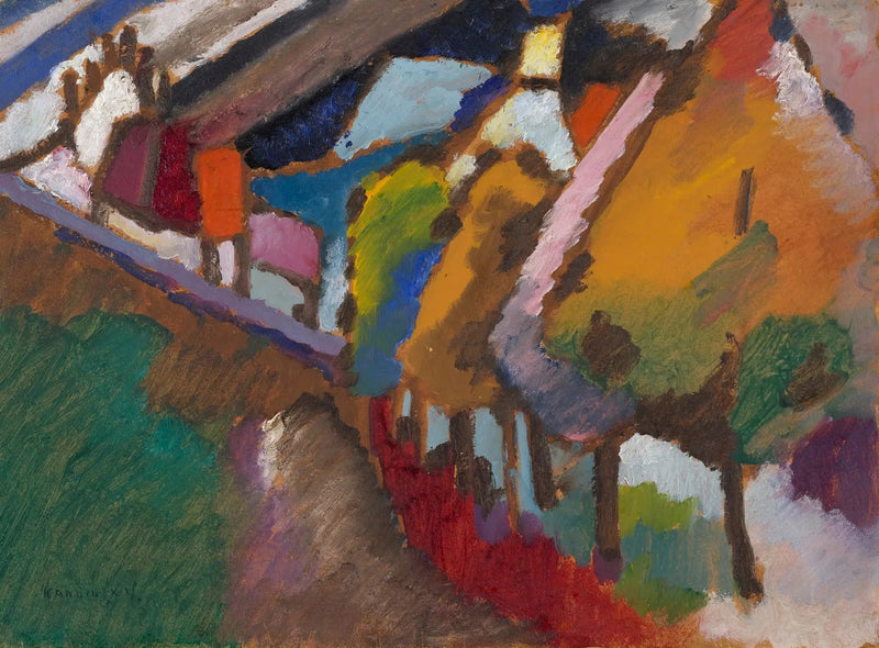 Murnau - Castello e chiesa - Vassily Kandinsky