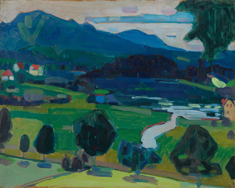Murnau - Vista sul Staffelsee - Vassily Kandinsky