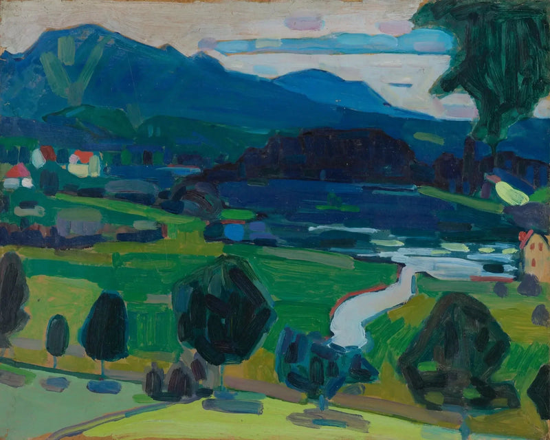 Murnau - Vista sul Staffelsee - Vassily Kandinsky