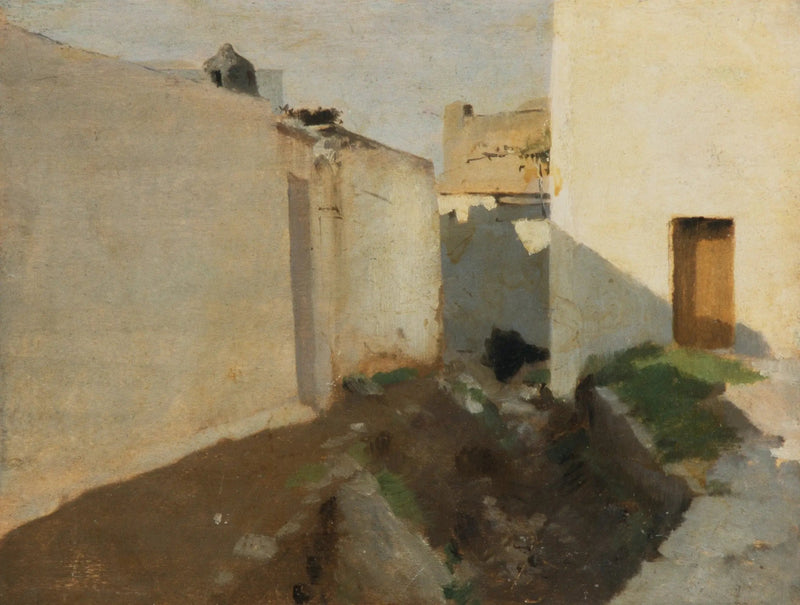 Muri bianchi al sole, Marocco - John Singer Sargent