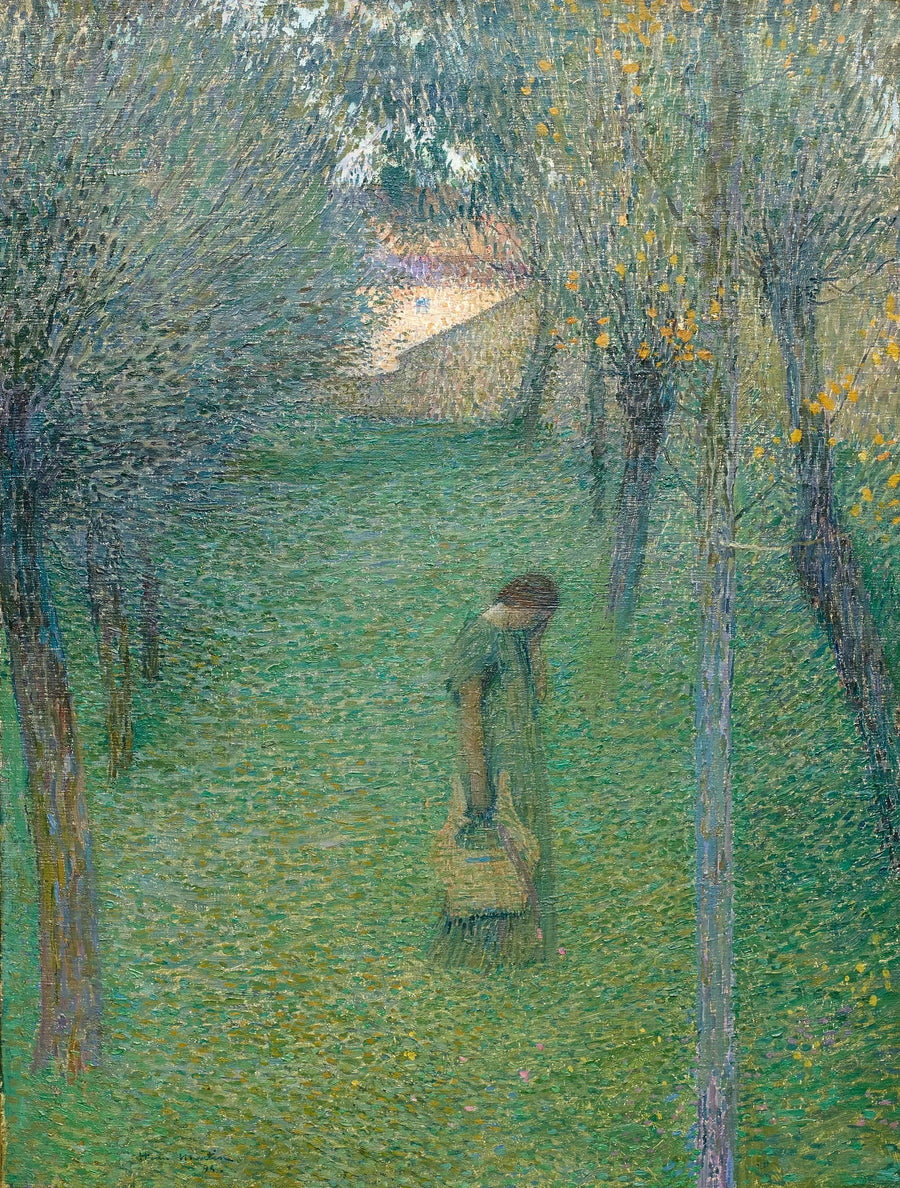 Musa pensierosa nel giardino - Henri-Jean Guillaume Martin