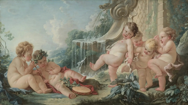 Musica, danza e cupidi in congiura - François Boucher