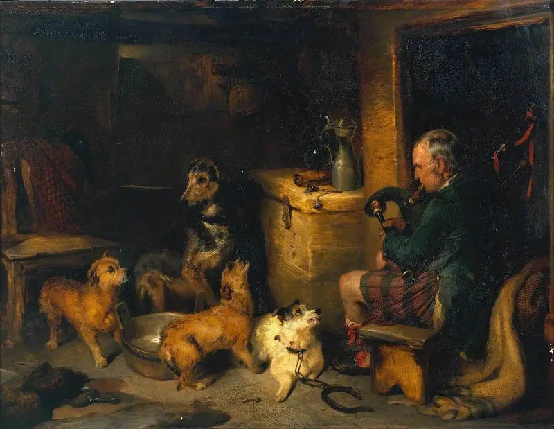Musica delle Highlands - Edwin Henry Landseer