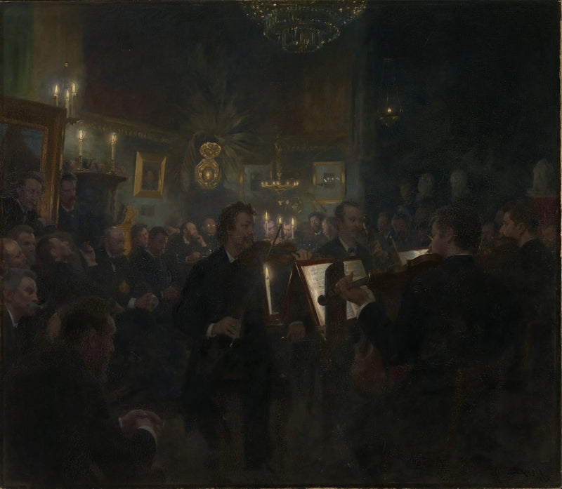 Musica in studio - Peder Severin Krøyer