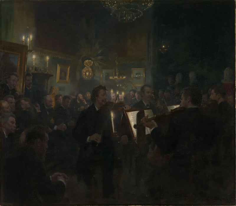 Musica in studio - Peder Severin Krøyer