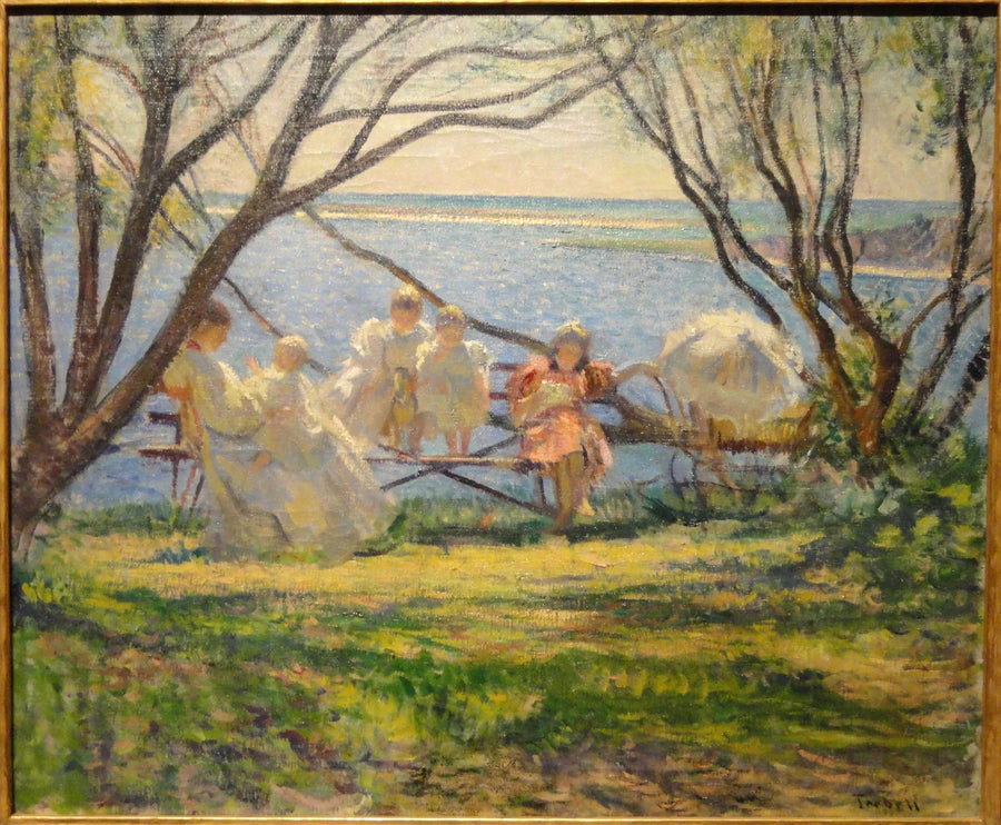La mia famiglia a Cotuit - Edmund Charles Tarbell