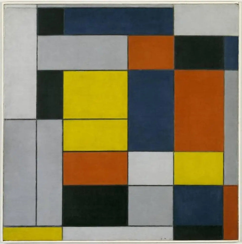 N° VI / Composizione N° II - Piet Mondrian