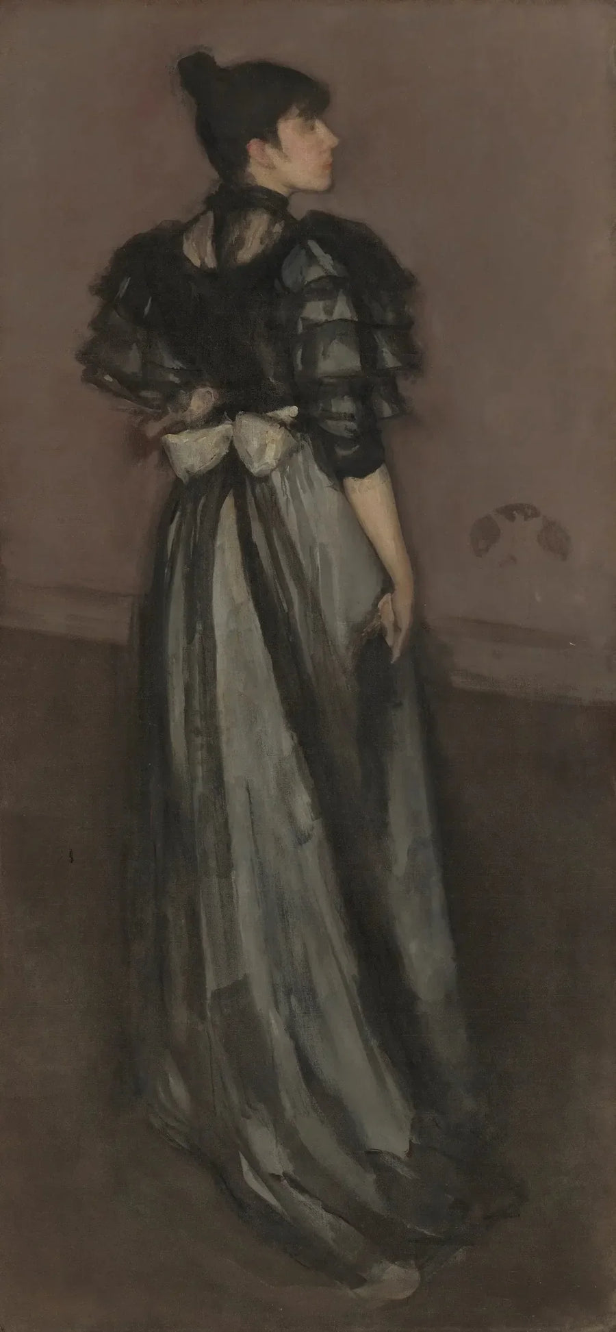 Nacre et argent : l'Andalouse - James Abbott McNeill Whistler image 1 reproduction d’œuvre d’art à l’huile