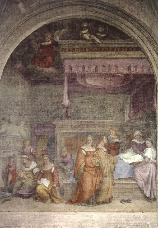 Nascita della Vergine - Andrea del Sarto