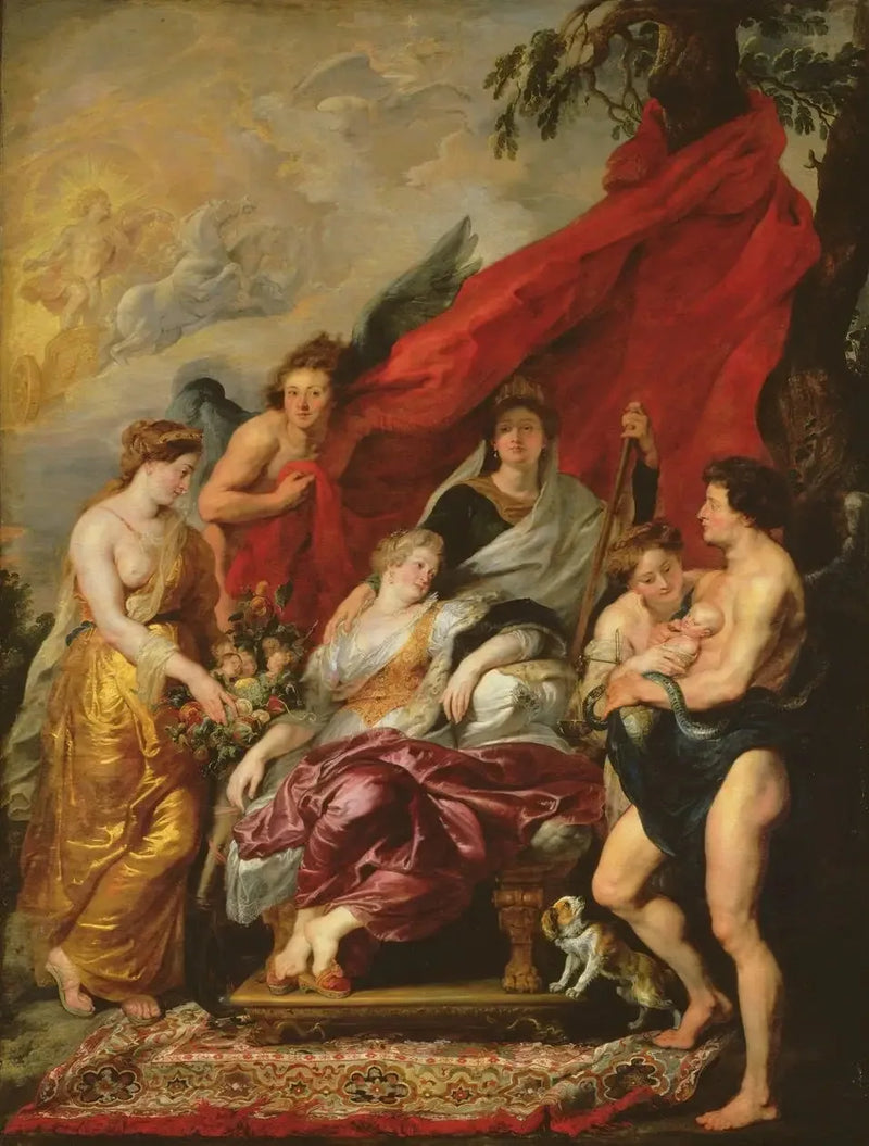 Nascita di Luigi XIII - Peter Paul Rubens