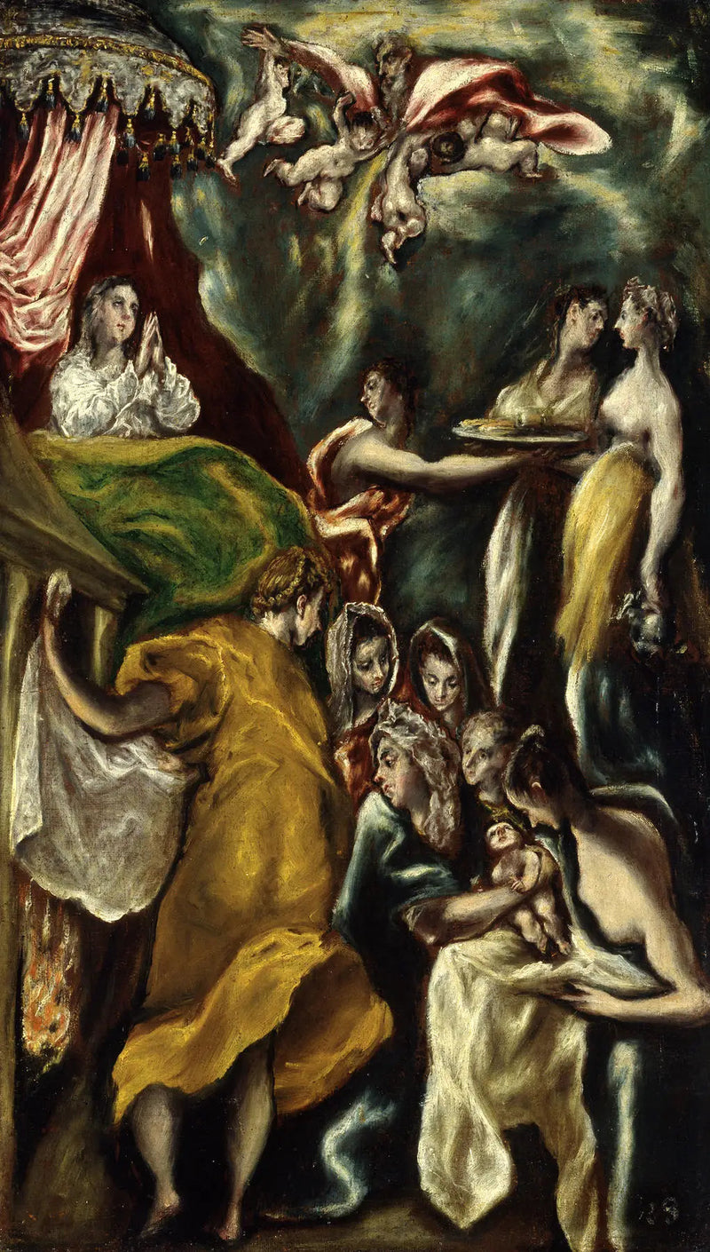 Nascita di Maria - El Greco