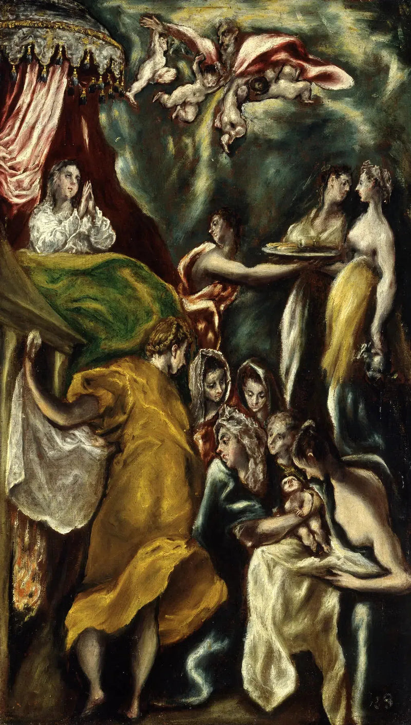 Nascita di Maria - El Greco