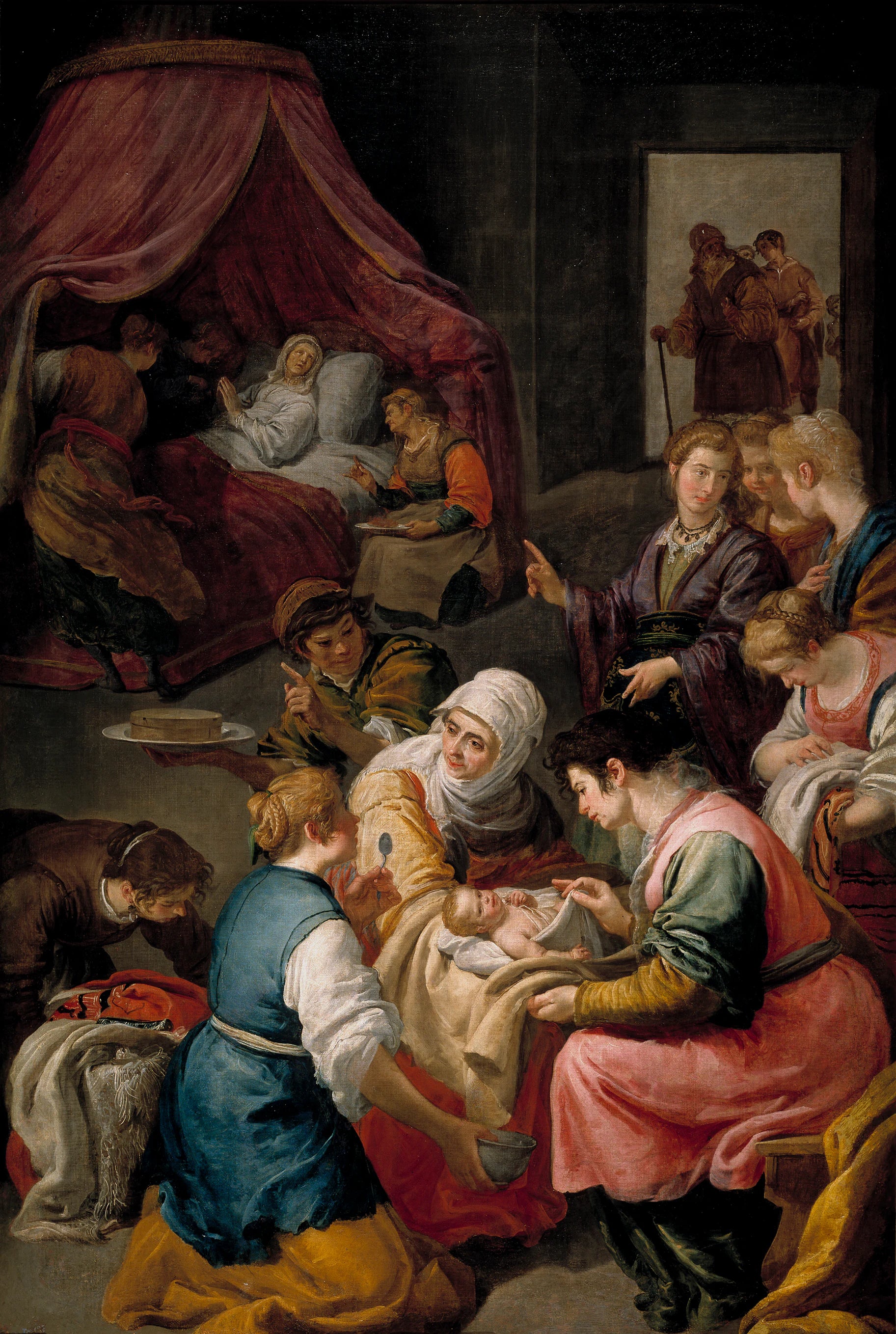 La naissance de la Vierge - José Leonardo