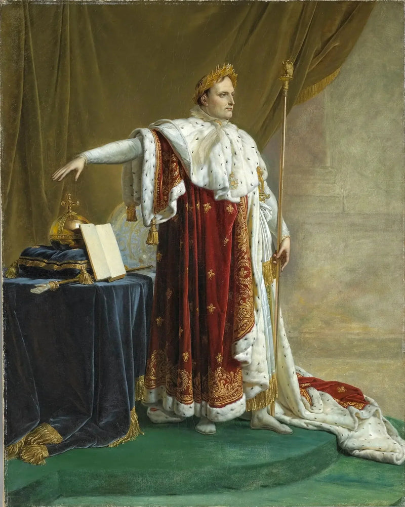 Napoleone I in abito da sacro - Anne-Louis Girodet