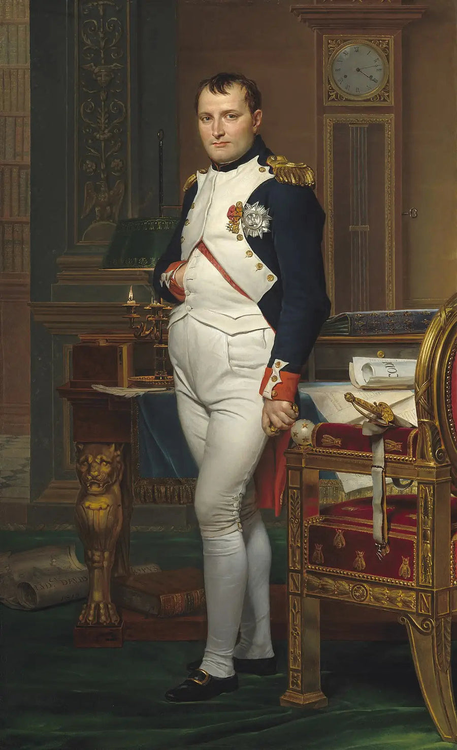 Napoleone nel suo studio - Jacques-Louis David