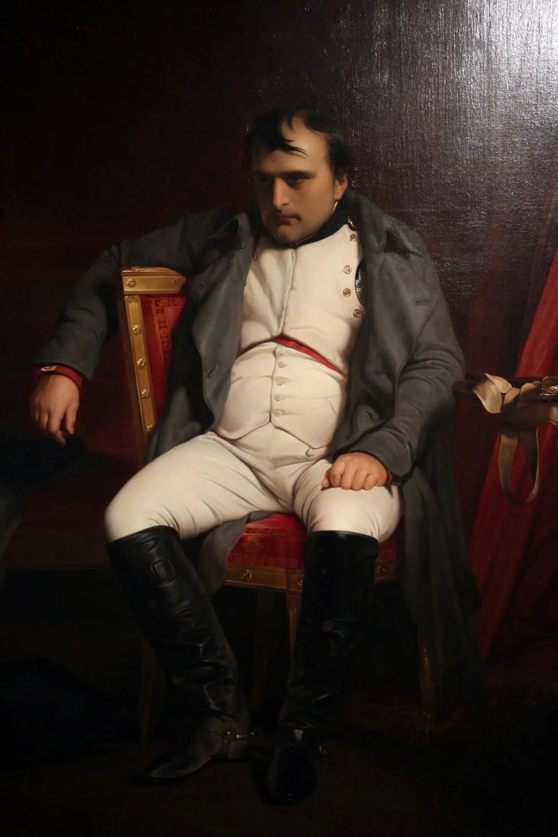 Napoleone I a Fontainebleau il 31 marzo 1814 - Paul Delaroche