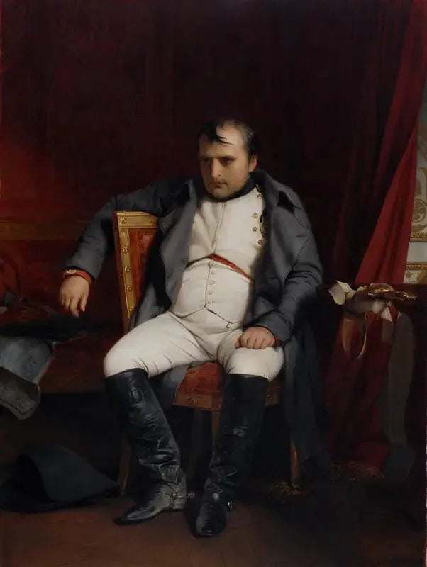 Napoleone I a Fontainebleau il 31 marzo 1814 - Paul Delaroche