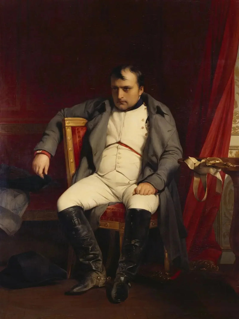Napoleone I a Fontainebleau il 31 marzo 1814 - Paul Delaroche