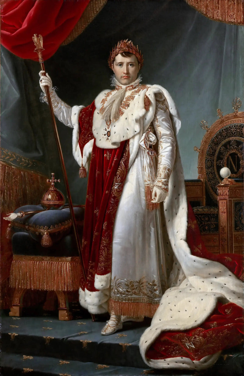 Napoleone I in abito da sacro - François Gérard