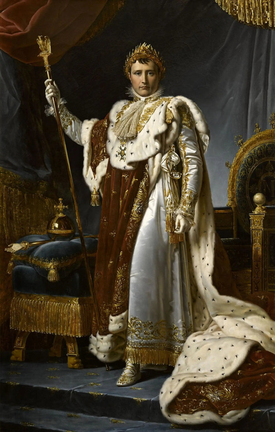 Napoleone I in abito del Sacro - François Gérard