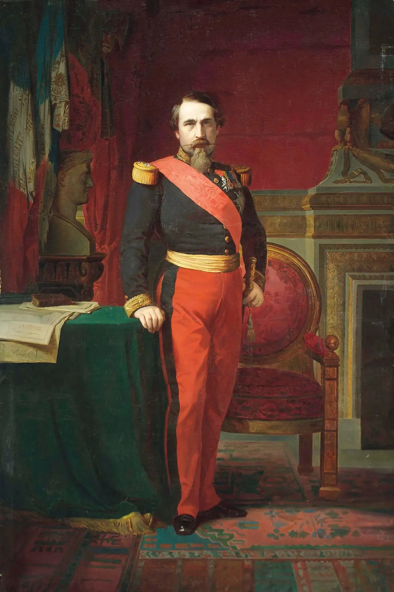 Napoléon III, imperatore dei Francesi - Hippolyte Flandrin