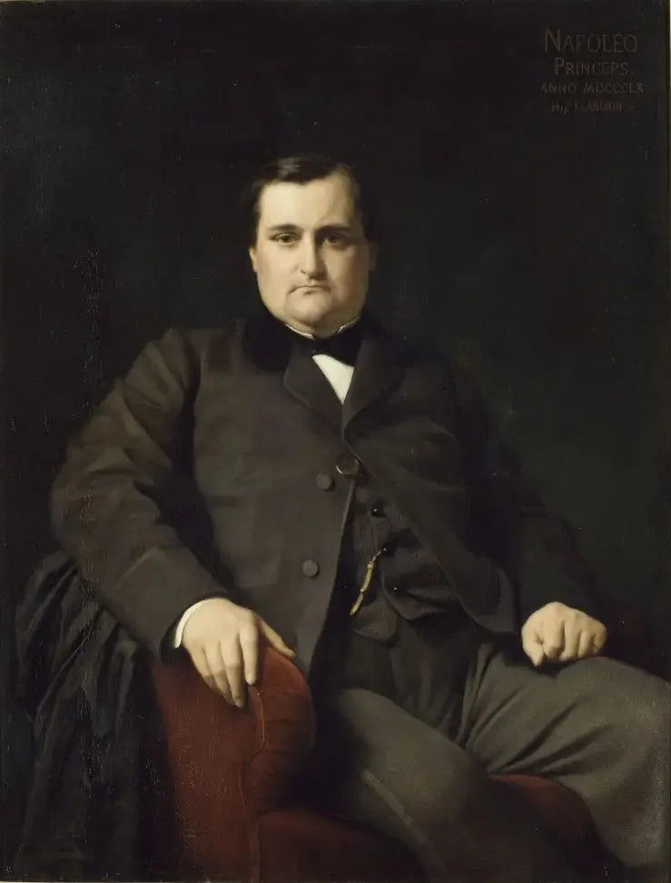 Napoléon-Joseph-Charles-Paul Bonaparte, principe Napoléon - Hippolyte Flandrin