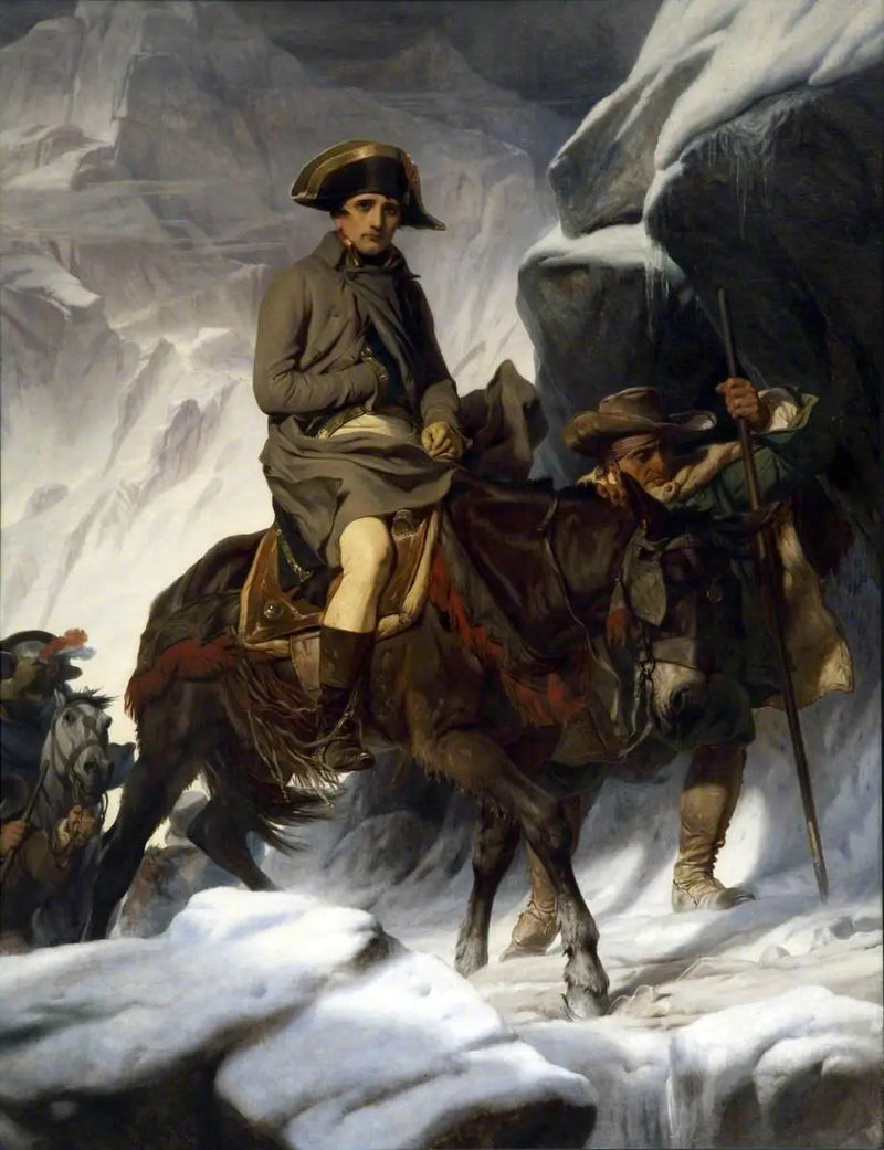 Napoleone che attraversa le Alpi - Paul Delaroche