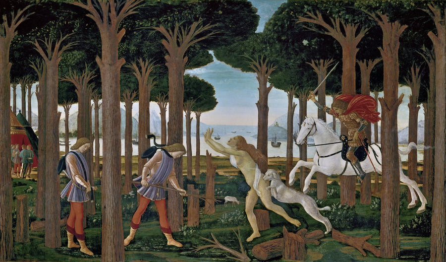 La Storia di Nastagio degli Onesti - Sandro Botticelli