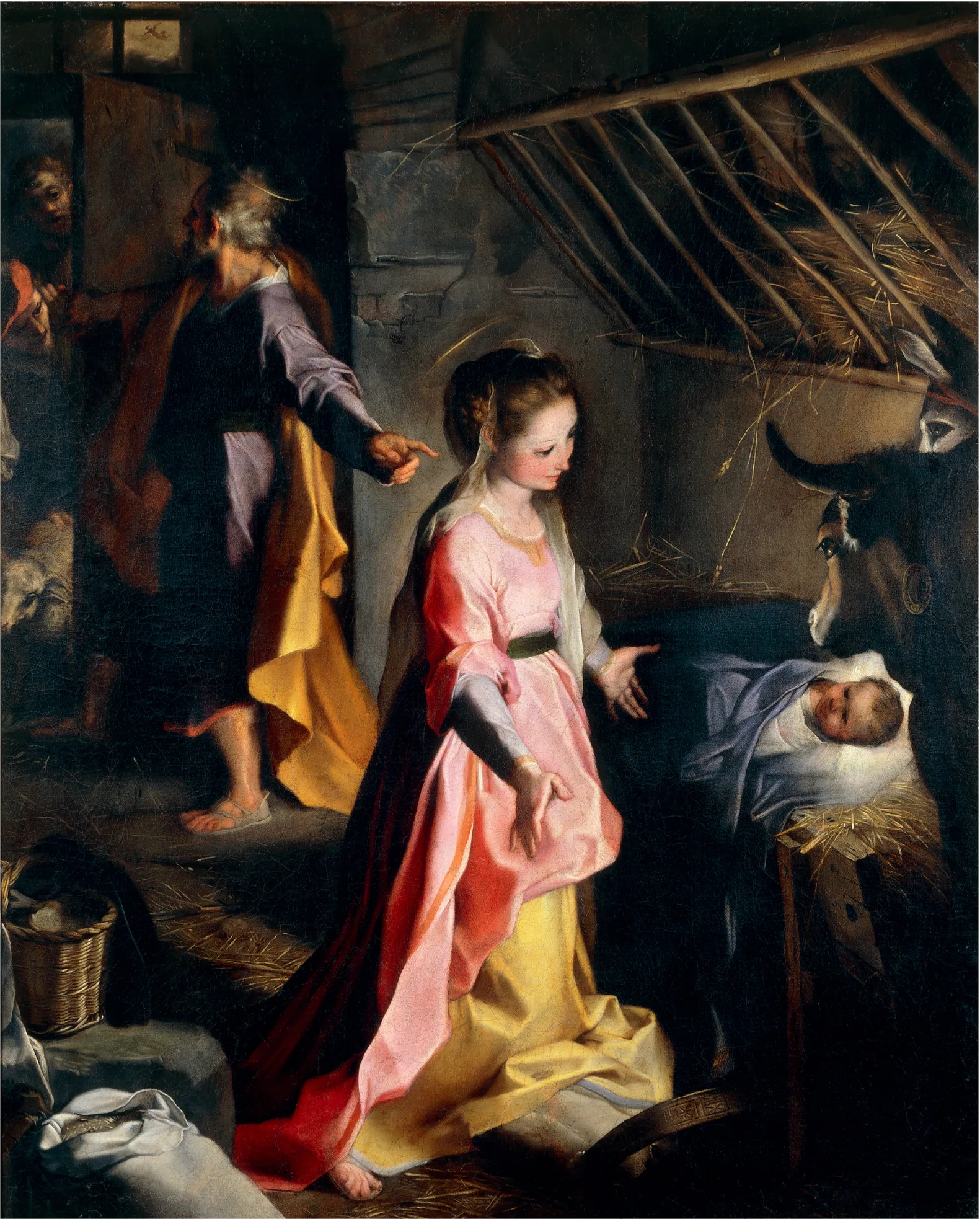Nativité - Federico Barroci image 1 reproduction de peinture à l’huile
