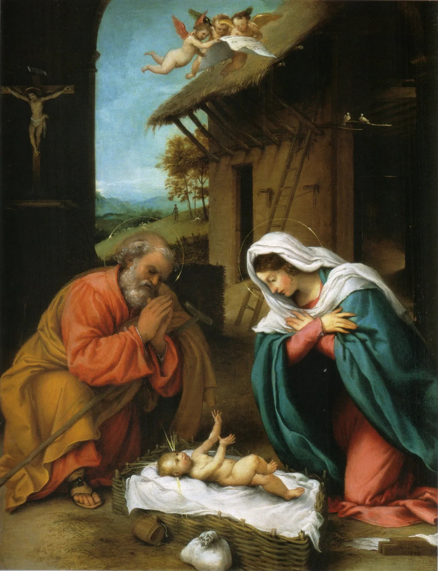 Natività - Lorenzo Lotto
