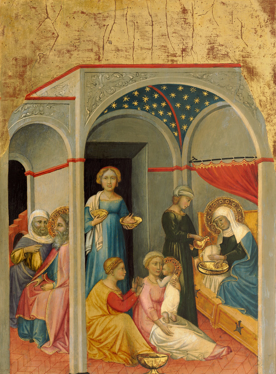 La Nativité de la Vierge - Andrea di Bartolo