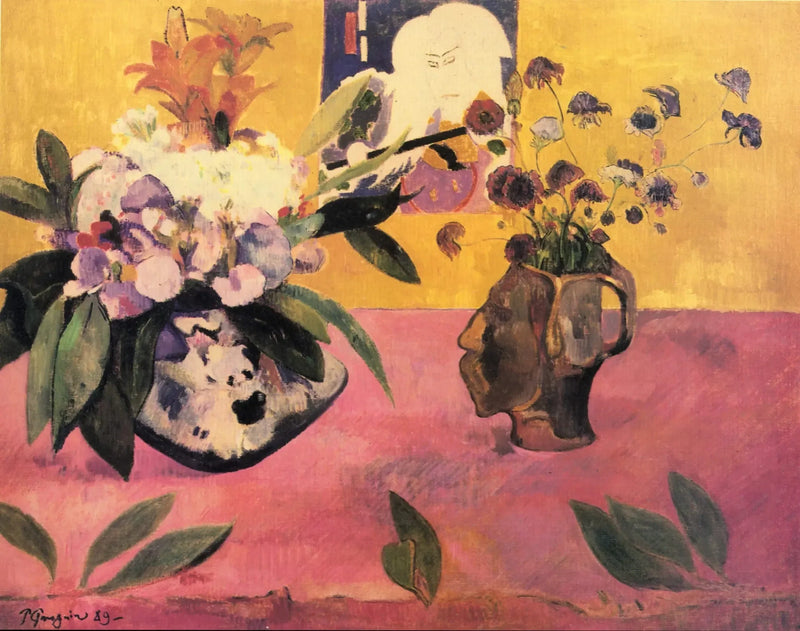 Natura morta con stampa giapponese - Paul Gauguin