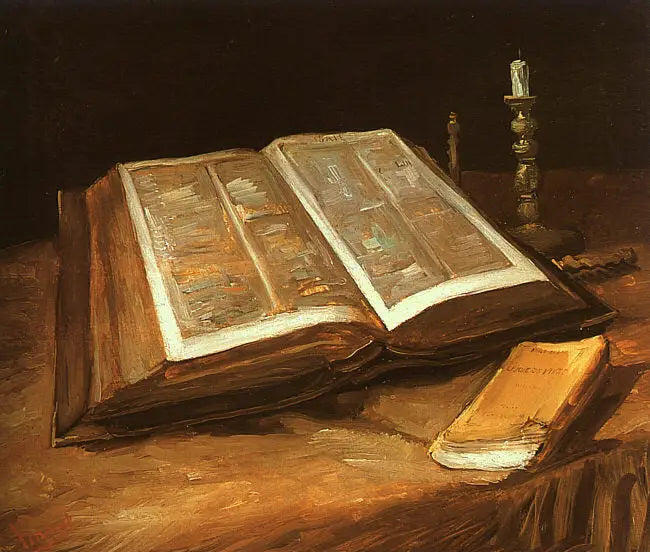 Natura morta con Bibbia - Vincent van Gogh