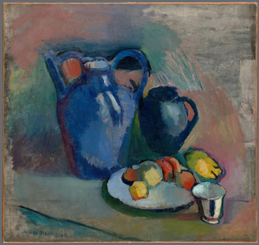 Natura morta con la brocca blu - Henri Matisse