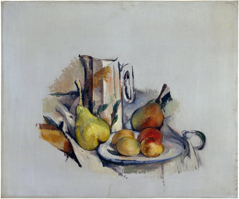 Natura morta con brocca - Paul Cézanne