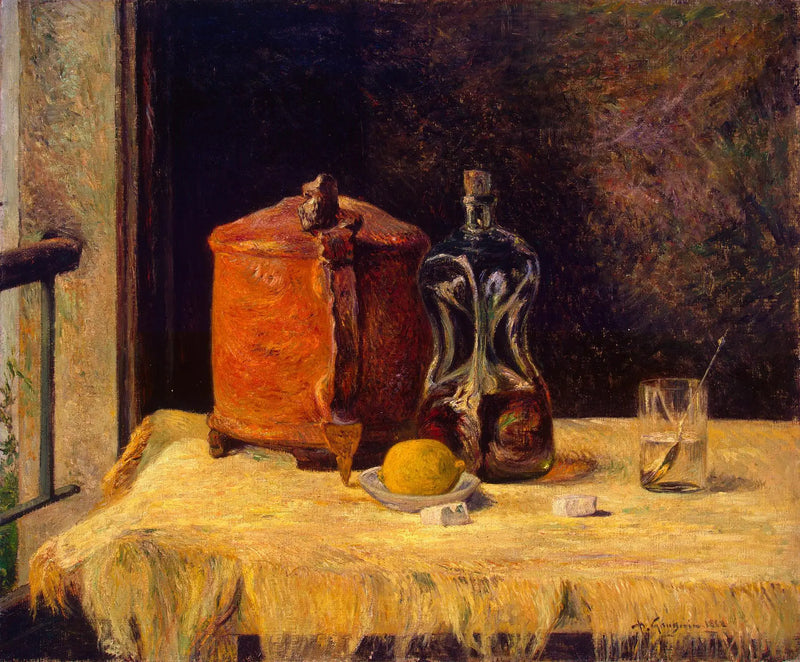 Natura morta alla finestra - Paul Gauguin