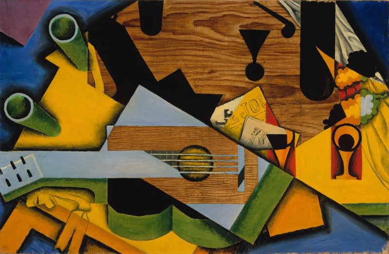 Natura morta con chitarra - Juan Gris