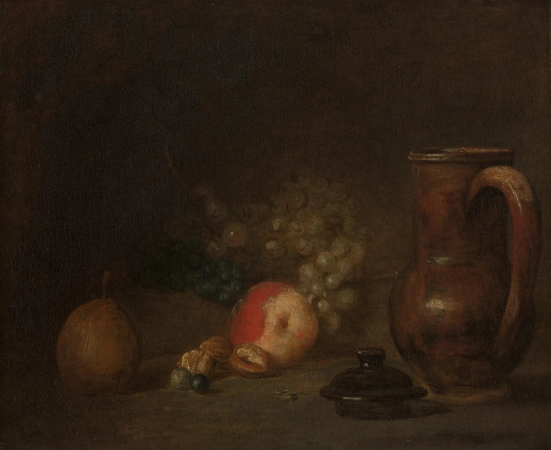 Natura morta con brocca in terracotta - Jean Siméon Chardin