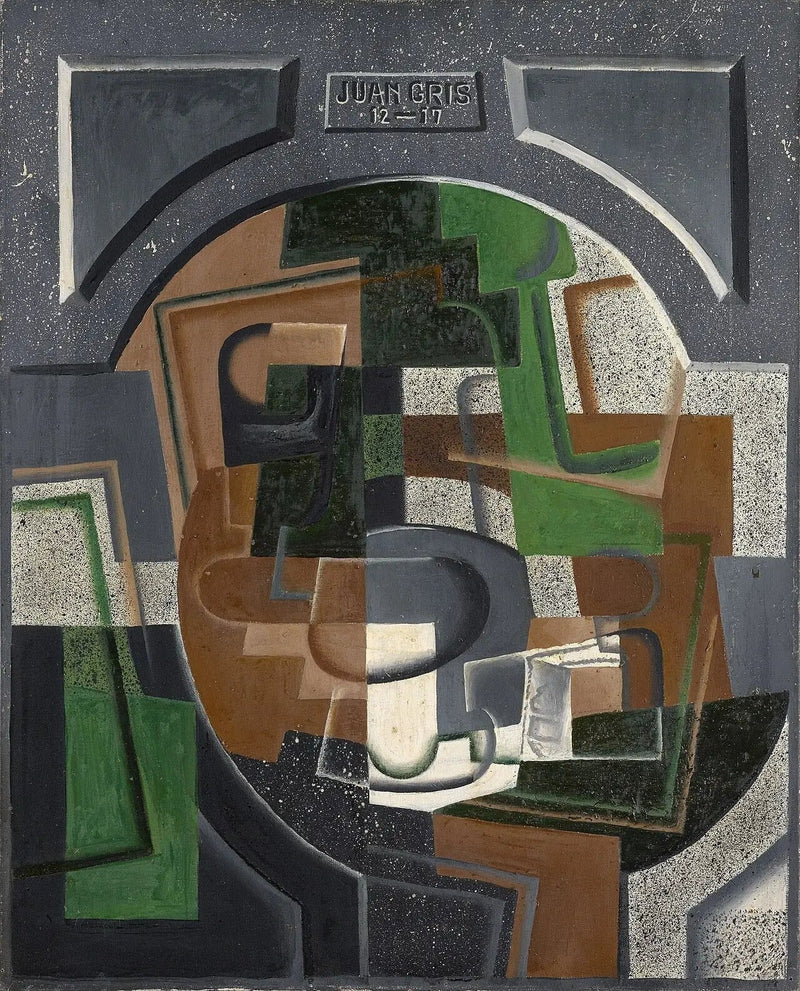 Natura morta con lastra - Juan Gris